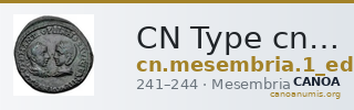 CN Type cn.mesembria.1_ed.242 — CANOA