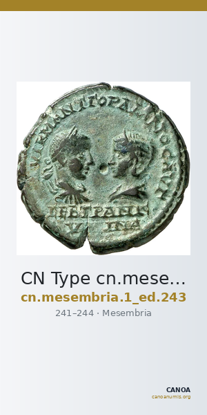 CN Type cn.mesembria.1_ed.243 — CANOA