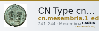 CN Type cn.mesembria.1_ed.243 — CANOA