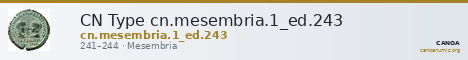 CN Type cn.mesembria.1_ed.243 — CANOA