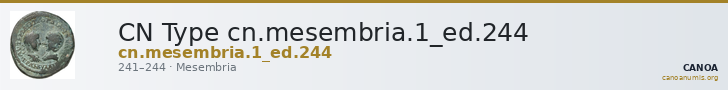 CN Type cn.mesembria.1_ed.244 — CANOA