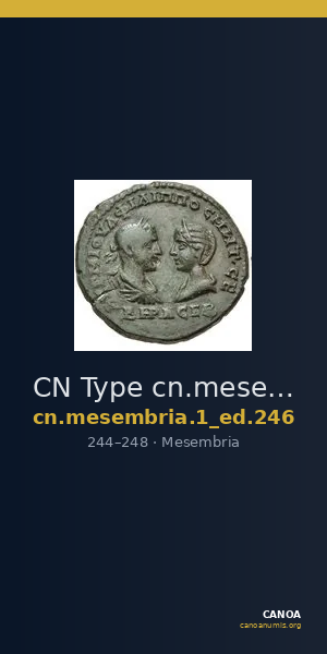 CN Type cn.mesembria.1_ed.246 — CANOA