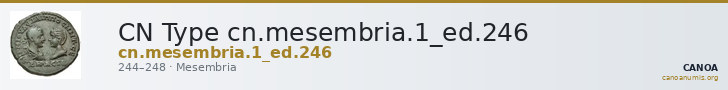 CN Type cn.mesembria.1_ed.246 — CANOA