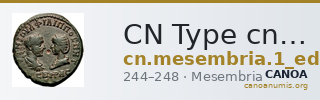 CN Type cn.mesembria.1_ed.249 — CANOA