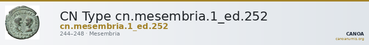 CN Type cn.mesembria.1_ed.252 — CANOA
