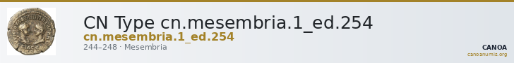CN Type cn.mesembria.1_ed.254 — CANOA