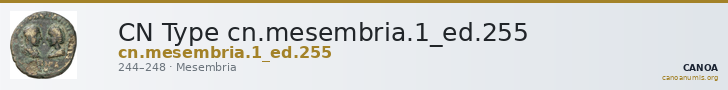 CN Type cn.mesembria.1_ed.255 — CANOA