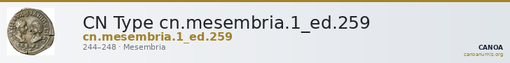 CN Type cn.mesembria.1_ed.259 — CANOA