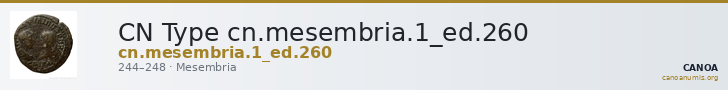 CN Type cn.mesembria.1_ed.260 — CANOA