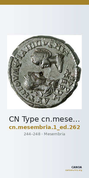 CN Type cn.mesembria.1_ed.262 — CANOA