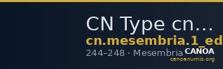 CN Type cn.mesembria.1_ed.263 — CANOA