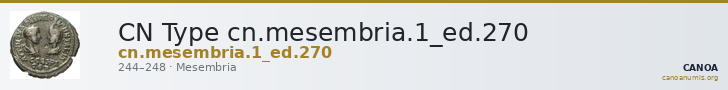 CN Type cn.mesembria.1_ed.270 — CANOA