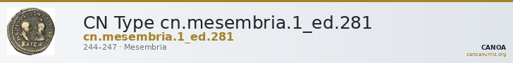 CN Type cn.mesembria.1_ed.281 — CANOA