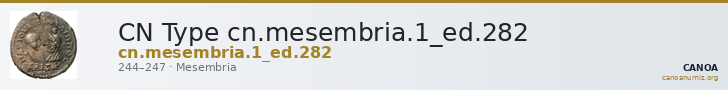 CN Type cn.mesembria.1_ed.282 — CANOA