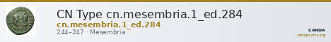 CN Type cn.mesembria.1_ed.284 — CANOA