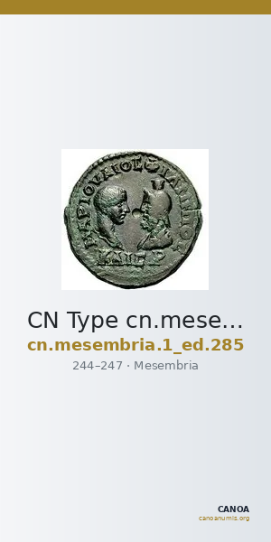 CN Type cn.mesembria.1_ed.285 — CANOA