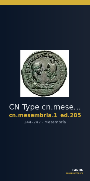 CN Type cn.mesembria.1_ed.285 — CANOA