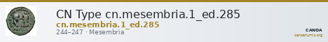 CN Type cn.mesembria.1_ed.285 — CANOA