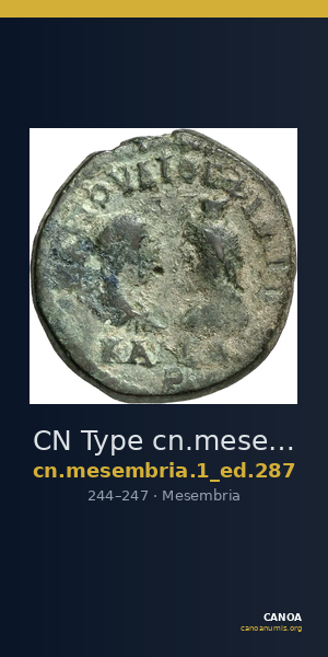 CN Type cn.mesembria.1_ed.287 — CANOA