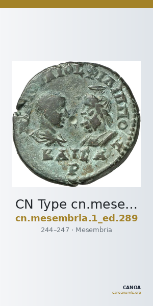 CN Type cn.mesembria.1_ed.289 — CANOA