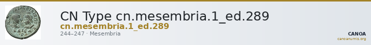 CN Type cn.mesembria.1_ed.289 — CANOA