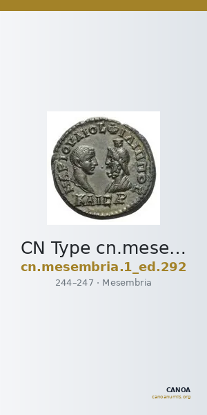CN Type cn.mesembria.1_ed.292 — CANOA