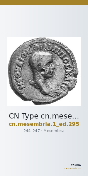 CN Type cn.mesembria.1_ed.295 — CANOA