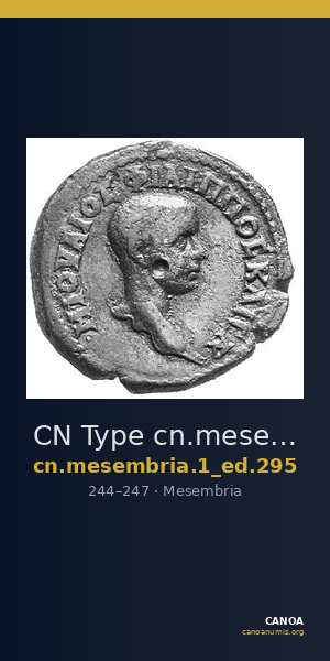 CN Type cn.mesembria.1_ed.295 — CANOA