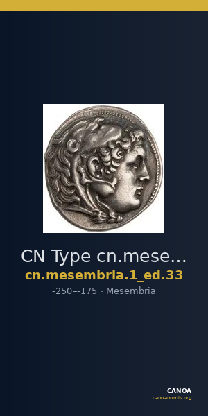 CN Type cn.mesembria.1_ed.33 — CANOA