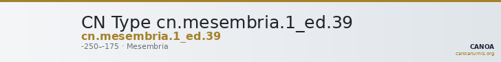 CN Type cn.mesembria.1_ed.39 — CANOA