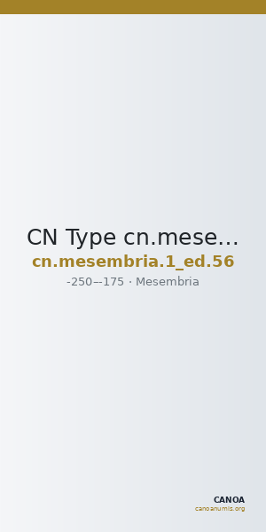 CN Type cn.mesembria.1_ed.56 — CANOA