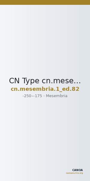 CN Type cn.mesembria.1_ed.82 — CANOA