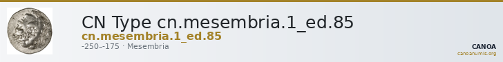 CN Type cn.mesembria.1_ed.85 — CANOA