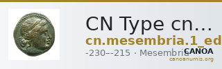 CN Type cn.mesembria.1_ed.89 — CANOA