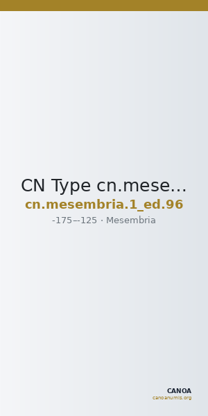 CN Type cn.mesembria.1_ed.96 — CANOA