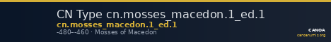 CN Type cn.mosses_macedon.1_ed.1 — CANOA