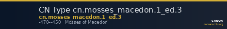 CN Type cn.mosses_macedon.1_ed.3 — CANOA
