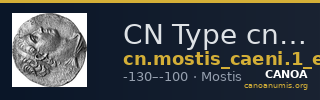 CN Type cn.mostis_caeni.1_ed.2 — CANOA