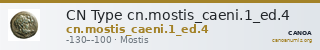 CN Type cn.mostis_caeni.1_ed.4 — CANOA