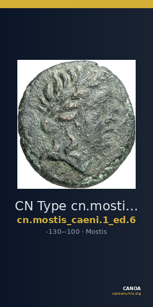 CN Type cn.mostis_caeni.1_ed.6 — CANOA