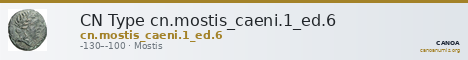 CN Type cn.mostis_caeni.1_ed.6 — CANOA