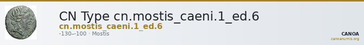 CN Type cn.mostis_caeni.1_ed.6 — CANOA