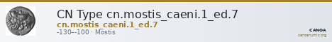 CN Type cn.mostis_caeni.1_ed.7 — CANOA