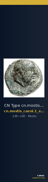 CN Type cn.mostis_caeni.1_ed.8 — CANOA