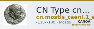 CN Type cn.mostis_caeni.1_ed.8 — CANOA