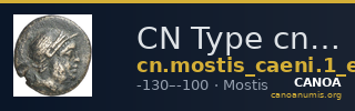 CN Type cn.mostis_caeni.1_ed.9 — CANOA