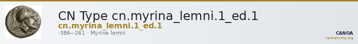 CN Type cn.myrina_lemni.1_ed.1 — CANOA