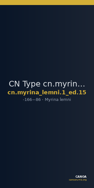 CN Type cn.myrina_lemni.1_ed.15 — CANOA