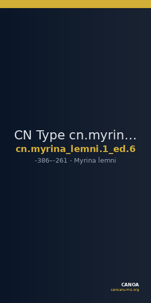 CN Type cn.myrina_lemni.1_ed.6 — CANOA