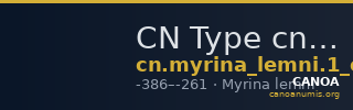 CN Type cn.myrina_lemni.1_ed.6 — CANOA